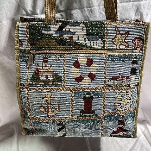 Lighthouse Patterned Bag - Picture 3 of 6